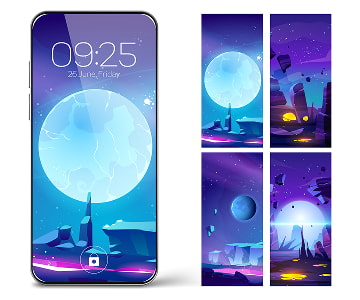 screen illustration picture